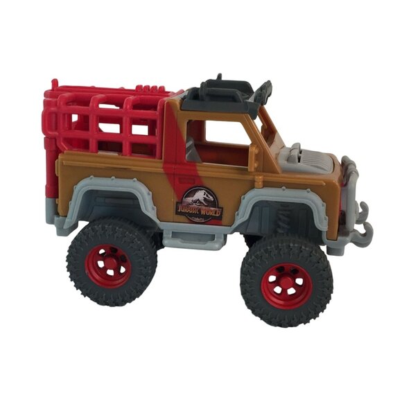 Imaginext Jurassic World Camp Cretaceous Dr Grant Jeep & 3 Dinosaurs Toy Lot - Picture 2 of 15